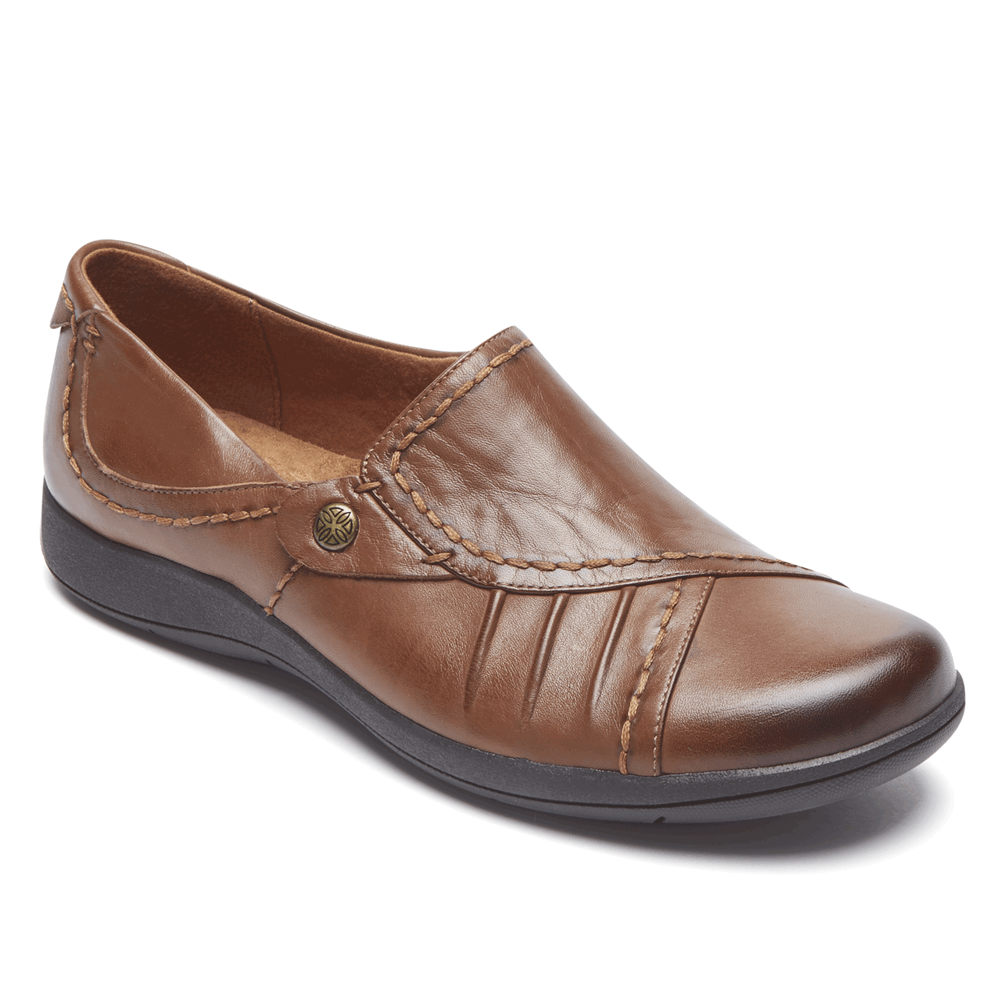 Rockport Flats Sko Dame Brune - Daisey Monk - XSJF70691